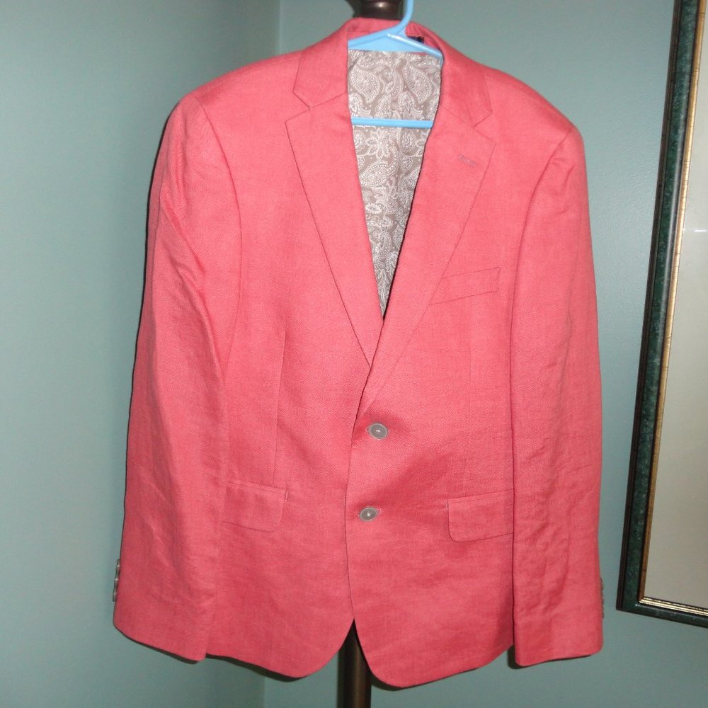 Boys 100% Linen Dress Suit Ralph Lauren Size 12